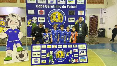 ConheÃ§a os CampeÃµes da Copa Garotinho de Futsal Categorias de Base 2024