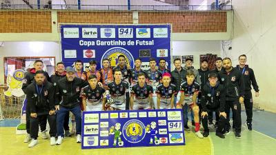 ConheÃ§a os CampeÃµes da Copa Garotinho de Futsal Categorias de Base 2024