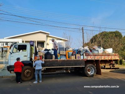 ACA realizou mais uma campanha de Desacate do Lixo EletroeletrÃ´nico com sucesso em Laranjeiras do Sul