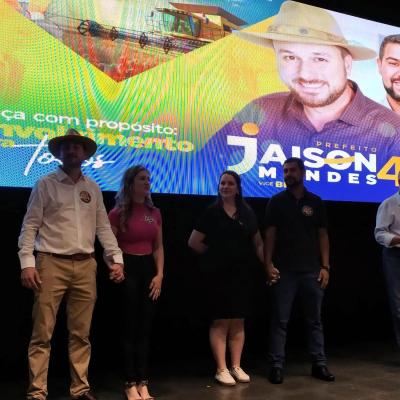 Jaison Mendes faz lanÃ§amento oficial da campanha