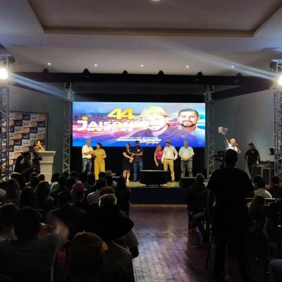 Jaison Mendes faz lanÃ§amento oficial da campanha