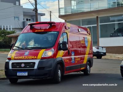 LS: ColisÃ£o entre carro e moto Ã© registrada no cruzamento da BarÃ£o com a Diogo Pinto