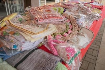LS: Feira de artesanato segue atÃ© hoje ao lado da rodoviÃ¡ria