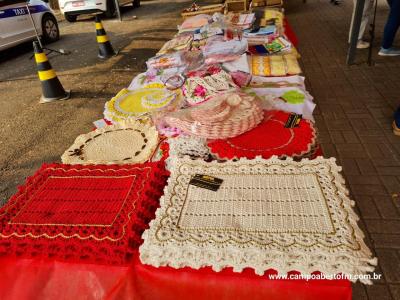 LS: Feira de artesanato segue atÃ© hoje ao lado da rodoviÃ¡ria