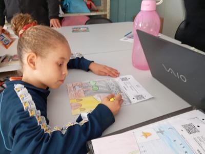 Escola Municipal JosÃ© BonifÃ¡cio estÃ¡ desenvolvendo o Projeto Pequenos Escritores