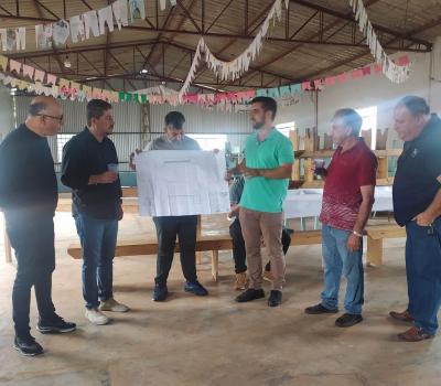 LS: Comunidade SÃ£o Pedro-Cidade vai construir nova churrasqueira com apoio da prefeitura