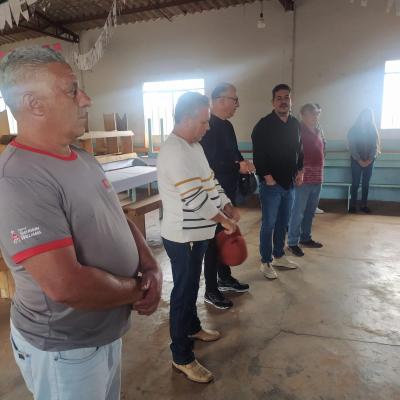 LS: Comunidade SÃ£o Pedro-Cidade vai construir nova churrasqueira com apoio da prefeitura