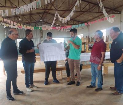 LS: Comunidade SÃ£o Pedro-Cidade vai construir nova churrasqueira com apoio da prefeitura