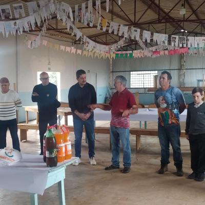LS: Comunidade SÃ£o Pedro-Cidade vai construir nova churrasqueira com apoio da prefeitura