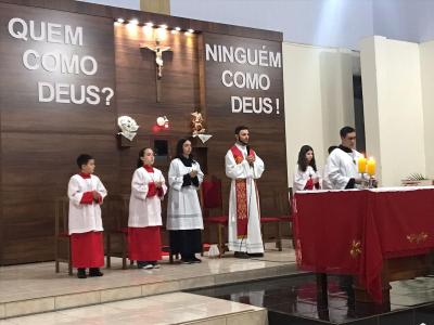 Missas com Novenas em louvor a SÃ£o Miguel iniciaram em Laranjeiras do Sul