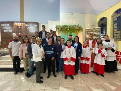 Missas com Novenas em louvor a SÃ£o Miguel iniciaram em Laranjeiras do Sul