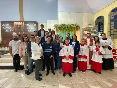 Missas com Novenas em louvor a SÃ£o Miguel iniciaram em Laranjeiras do Sul