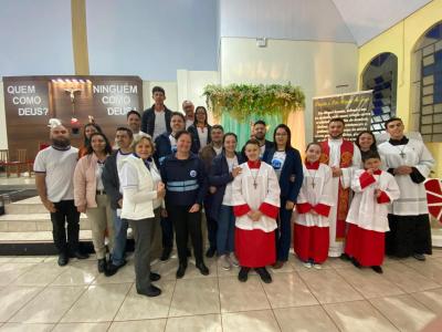 Missas com Novenas em louvor a SÃ£o Miguel iniciaram em Laranjeiras do Sul