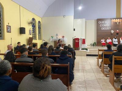 Missas com Novenas em louvor a SÃ£o Miguel iniciaram em Laranjeiras do Sul