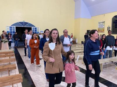Missas com Novenas em louvor a SÃ£o Miguel iniciaram em Laranjeiras do Sul