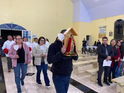 Missas com Novenas em louvor a SÃ£o Miguel iniciaram em Laranjeiras do Sul