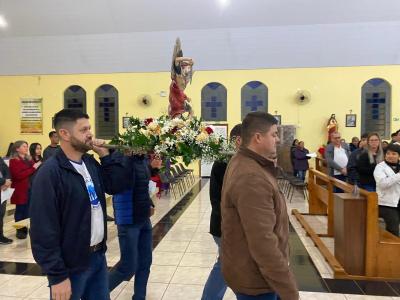Missas com Novenas em louvor a SÃ£o Miguel iniciaram em Laranjeiras do Sul