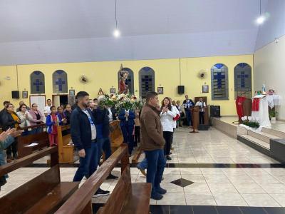 Missas com Novenas em louvor a SÃ£o Miguel iniciaram em Laranjeiras do Sul