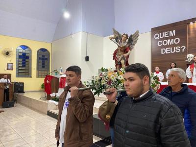 Missas com Novenas em louvor a SÃ£o Miguel iniciaram em Laranjeiras do Sul