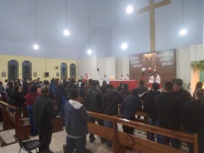 Missas com Novenas em louvor a SÃ£o Miguel iniciaram em Laranjeiras do Sul