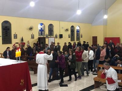 Missas com Novenas em louvor a SÃ£o Miguel iniciaram em Laranjeiras do Sul