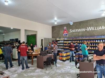 Bertoldo Materiais de ConstruÃ§Ã£o reinaugurou as novas estruturas da loja em  Laranjeiras do Sul