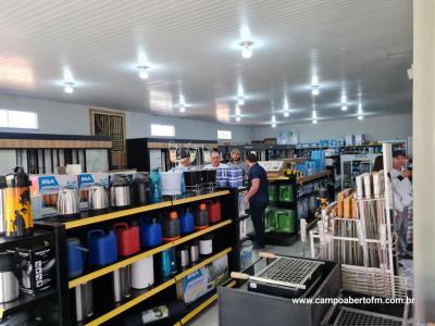Bertoldo Materiais de ConstruÃ§Ã£o reinaugurou as novas estruturas da loja em  Laranjeiras do Sul