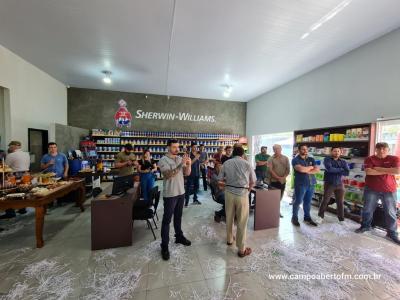 Bertoldo Materiais de ConstruÃ§Ã£o reinaugurou as novas estruturas da loja em  Laranjeiras do Sul