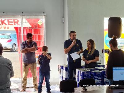 Bertoldo Materiais de ConstruÃ§Ã£o reinaugurou as novas estruturas da loja em  Laranjeiras do Sul