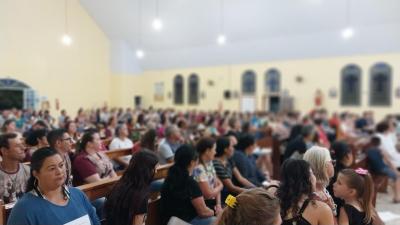 3Âº dia da Novena em louvor a SÃ£o Miguel teve a participaÃ§Ã£o da Comunidade Frei GalvÃ£o e RCC