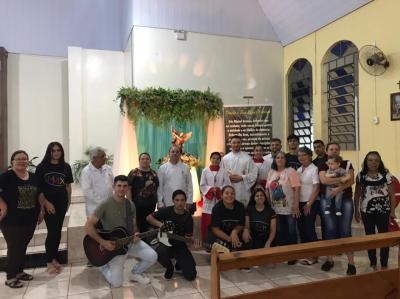 4Âº dia das Missas com Novenas no Bairro SÃ£o Miguel teve a participaÃ§Ã£o da Capela SÃ£o Marcos e MMJX