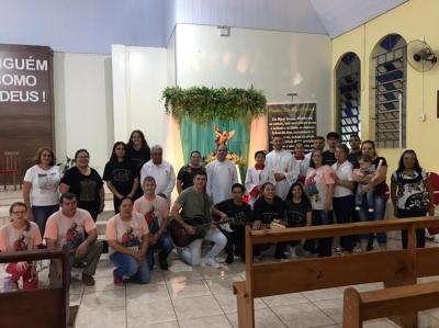 4Âº dia das Missas com Novenas no Bairro SÃ£o Miguel teve a participaÃ§Ã£o da Capela SÃ£o Marcos e MMJX