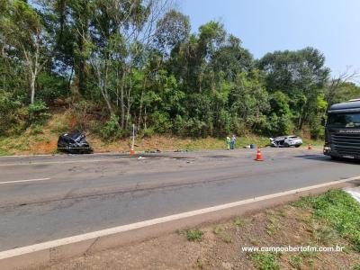 LS: Grave acidente com veÃ­culo furtado em cascavel resulta em um morto na BR 277