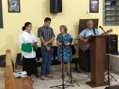 6Âº Dia das Missas com Novenas no Bairro SÃ£o Miguel de Laranjeiras do Sul foi Presidida pelo Padre SebastiÃ£o Gulart