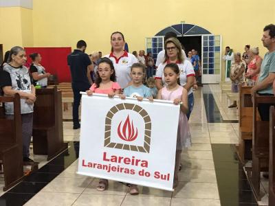 6Âº Dia das Missas com Novenas no Bairro SÃ£o Miguel de Laranjeiras do Sul foi Presidida pelo Padre SebastiÃ£o Gulart