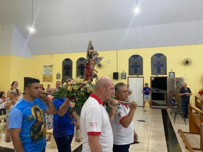 6Âº Dia das Missas com Novenas no Bairro SÃ£o Miguel de Laranjeiras do Sul foi Presidida pelo Padre SebastiÃ£o Gulart