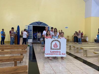 6Âº Dia das Missas com Novenas no Bairro SÃ£o Miguel de Laranjeiras do Sul foi Presidida pelo Padre SebastiÃ£o Gulart