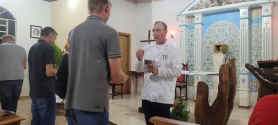 Festividades de SÃ£o Miguel em Lagoa Bonita Virmond Iniciaram na noite desta quinta (26) 