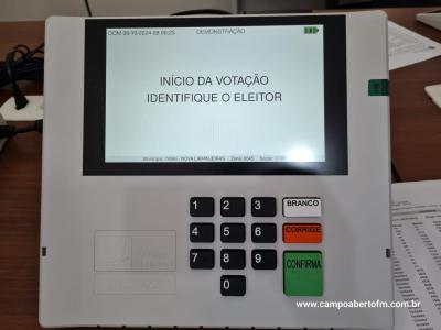 PreparaÃ§Ã£o das urnas eletrÃ´nicas para as eleiÃ§Ãµes 2024 Ã© concluÃ­da em Laranjeiras do Sul