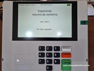 PreparaÃ§Ã£o das urnas eletrÃ´nicas para as eleiÃ§Ãµes 2024 Ã© concluÃ­da em Laranjeiras do Sul