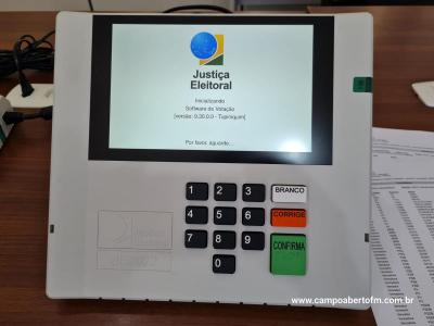 PreparaÃ§Ã£o das urnas eletrÃ´nicas para as eleiÃ§Ãµes 2024 Ã© concluÃ­da em Laranjeiras do Sul