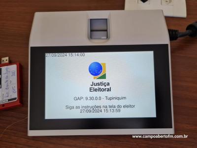 PreparaÃ§Ã£o das urnas eletrÃ´nicas para as eleiÃ§Ãµes 2024 Ã© concluÃ­da em Laranjeiras do Sul