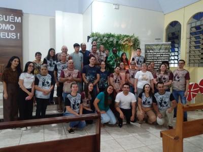 Encerramento das Missas com Novena em Louvor a SÃ£o Miguel reÃºne comunidade em Laranjeiras do Sul