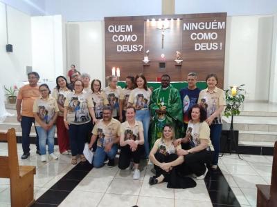 Encerramento das Missas com Novena em Louvor a SÃ£o Miguel reÃºne comunidade em Laranjeiras do Sul