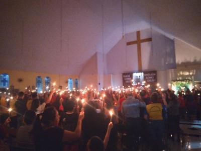 Encerramento das Missas com Novena em Louvor a SÃ£o Miguel reÃºne comunidade em Laranjeiras do Sul