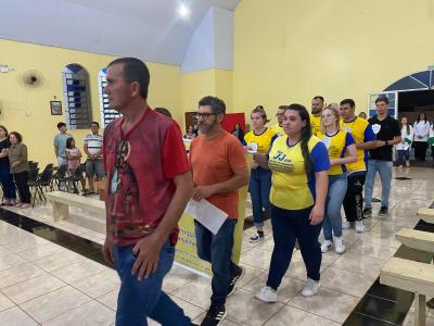 Encerramento das Missas com Novena em Louvor a SÃ£o Miguel reÃºne comunidade em Laranjeiras do Sul