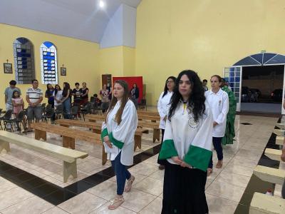 Encerramento das Missas com Novena em Louvor a SÃ£o Miguel reÃºne comunidade em Laranjeiras do Sul
