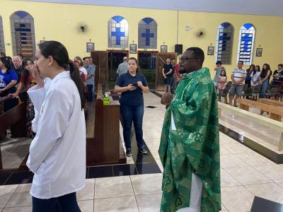 Encerramento das Missas com Novena em Louvor a SÃ£o Miguel reÃºne comunidade em Laranjeiras do Sul