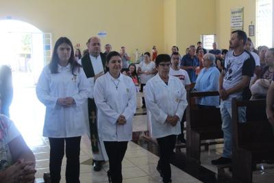Festa em louvor a SÃ£o Miguel em Laranjeiras do Sul atraiu centenas de fiÃ©is