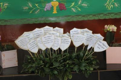 Festa em louvor a SÃ£o Miguel em Laranjeiras do Sul atraiu centenas de fiÃ©is